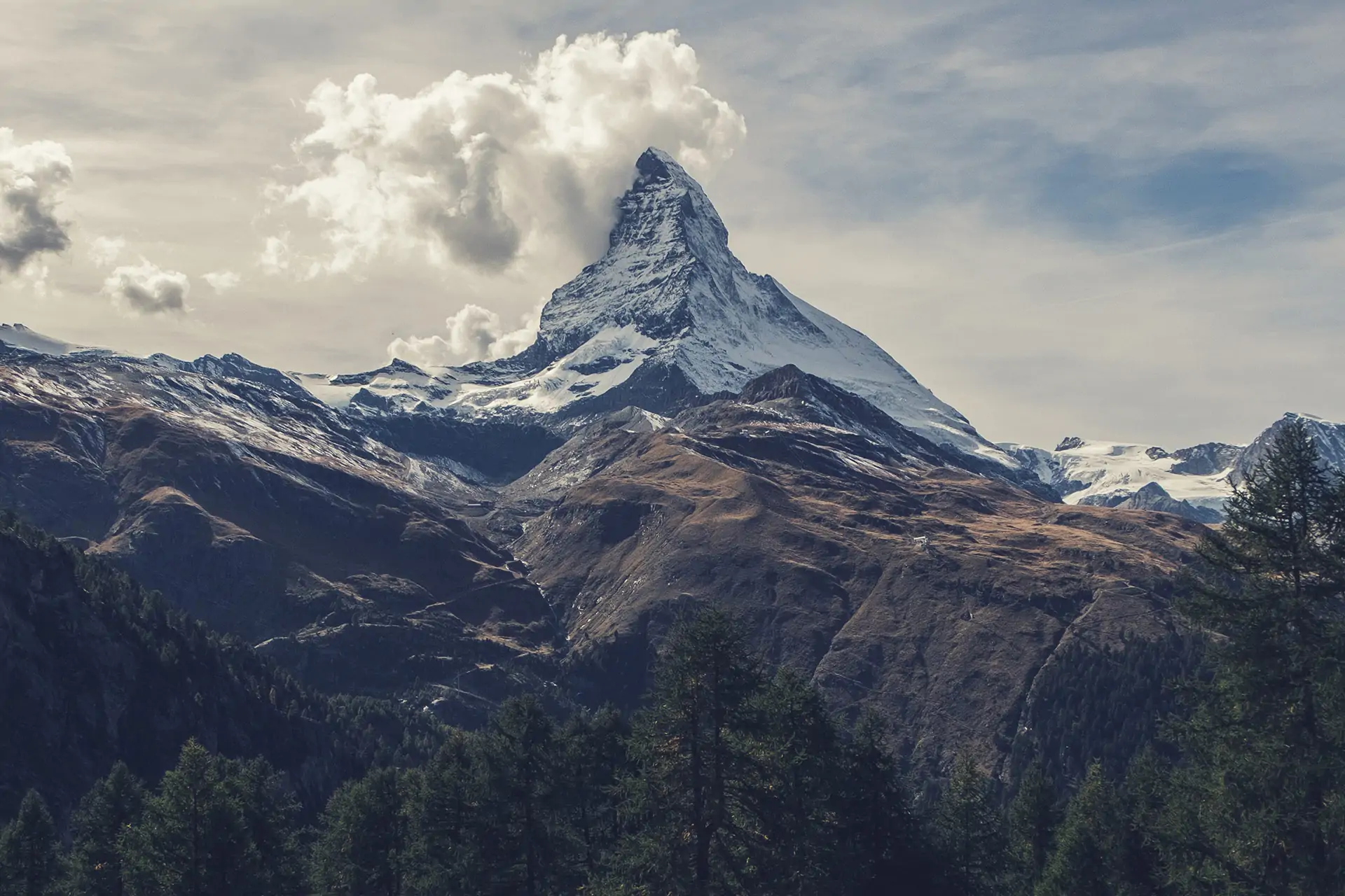 Snow mountain